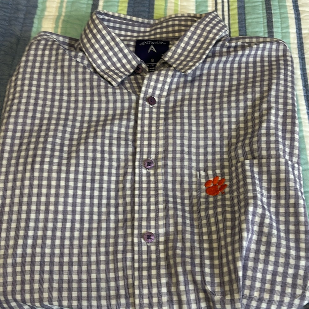 Clemson button down